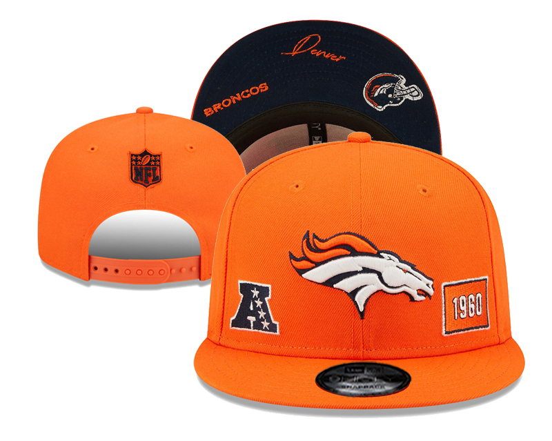 Denver Broncos Stitched Snapback Hats 0135